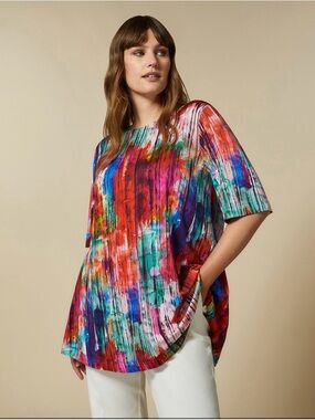 Marina Rinaldi Vernice Top- NWT- SIZE 16-18